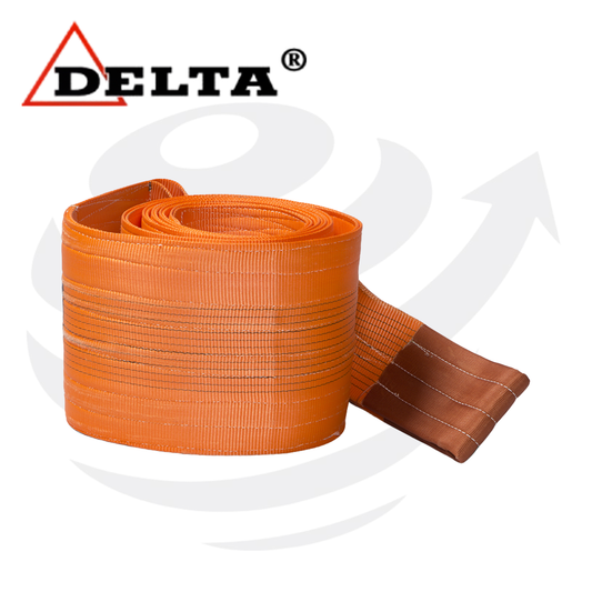 Hijsband 10 Ton – Deltasling met Versterkte Ogen 3 m ™ 10 m