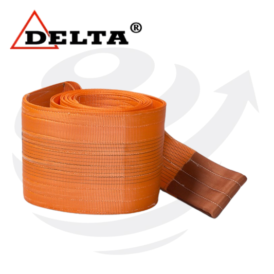 Hijsband 12 Ton – Deltasling met Versterkte Ogen 5 m ™ 12 m