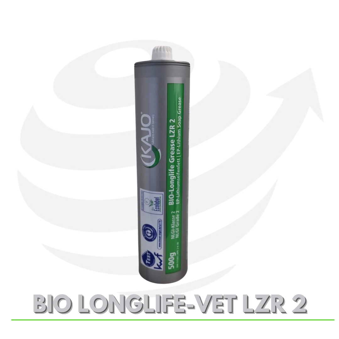KAJO BIO Longlife Vet LZR 2 – biologisch afbreekbaar smeervet voor GWW & water‑nabije toepassingen