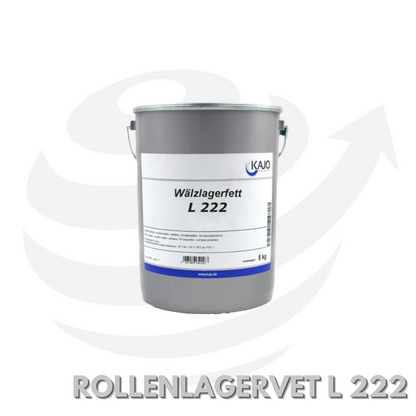 KAJO Rollenlagervet L 222 – lithium EP‑vet voor snel draaiende lagers
