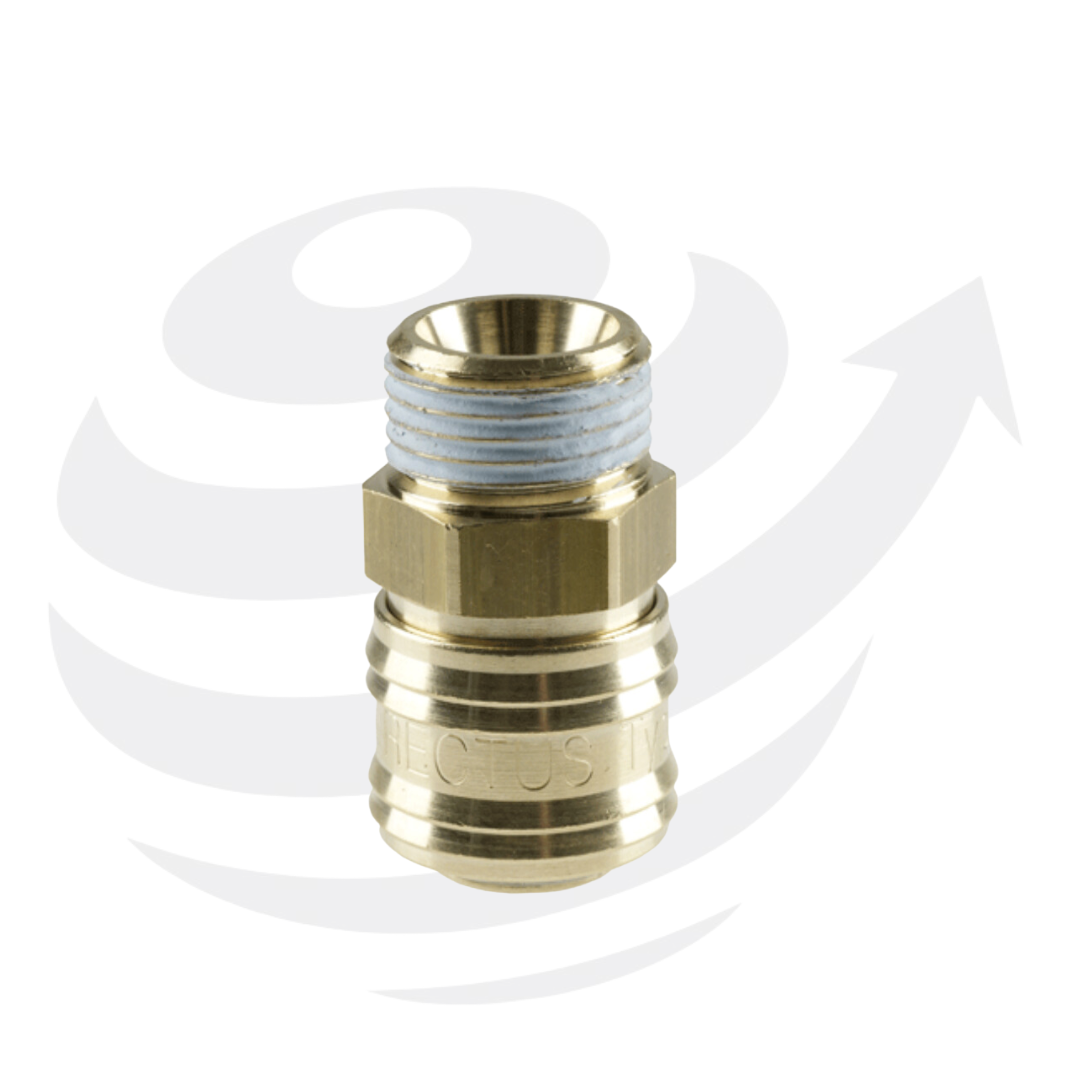 PRESSOL afsluitkoppeling Rectus Type 26 G1/2" Buitendraad 