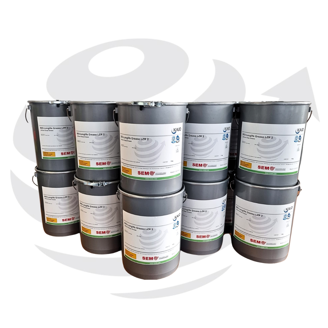 KAJO BIO Longlife Vet LZR 2 – biologisch afbreekbaar smeervet voor GWW & water‑nabije toepassingen